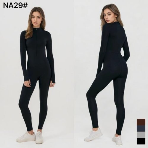 Комбинезон Modnulya (S-XL) NA29 black (деми) Modnulya NA29 black