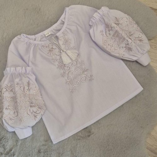 Вышиванка Limerense (116-146) LM156 white (деми) Limerense LM156 white