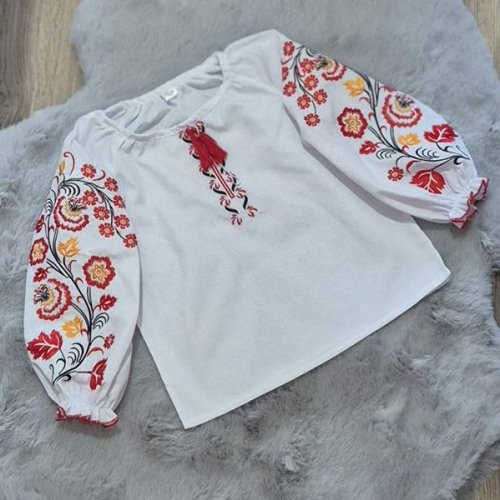 Вышиванка Limerense (152-176) LM157 white (деми) Limerense LM157 white