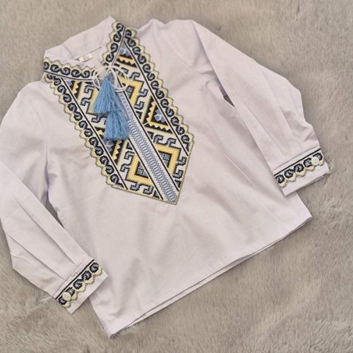 Вышиванка Limerense (86-110) LM168 white (деми) Limerense LM168 white