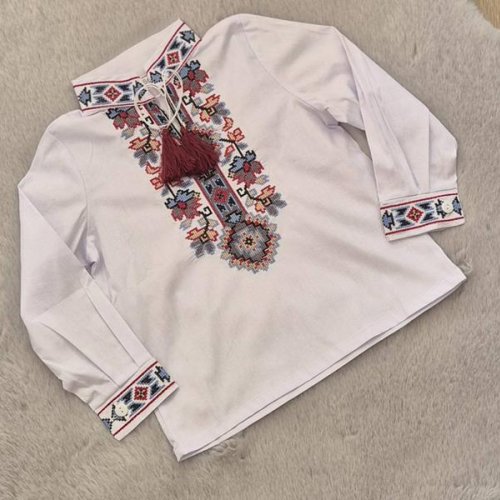 Вышиванка Limerense (86-110) LM169 white (деми) Limerense LM169 white