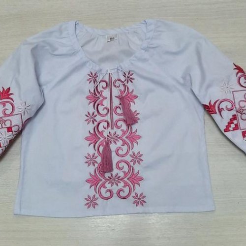 Вышиванка Limerense (86-110) LM174 white (деми) Limerense LM174 white