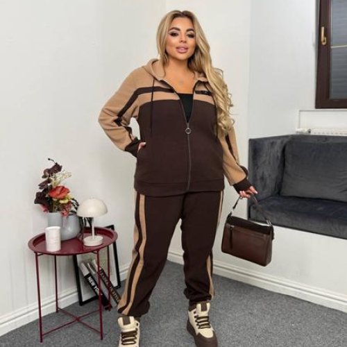 Костюм спорт Seven Zikina (50-60) 1347 brown (зима) Seven Zikina 1347 brown