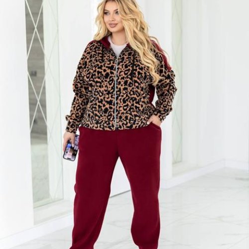 Костюм спорт Seven Zikina (50-60) 1351 wine (зима) Seven Zikina 1351 wine