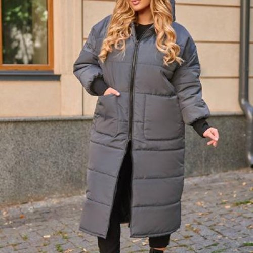 Пальто Seven Zikina (50-60) 901 grey (зима) Seven Zikina 901 grey