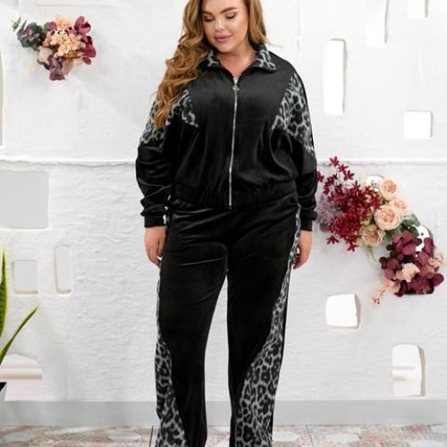 Костюм спорт Seven Zikina (48-62) 936 black-grey (деми) Seven Zikina 936 black-grey