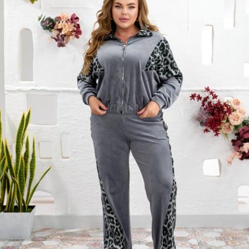 Костюм спорт Seven Zikina (48-62) 936 grey (деми) Seven Zikina 936 grey