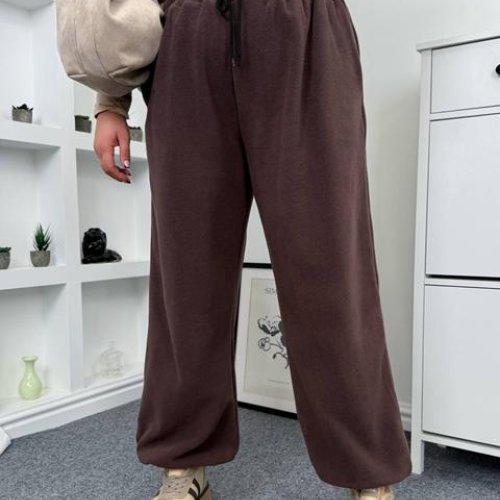 Штаны спорт Femzone (42-58) 1152 brown (зима) Femzone 1152 brown