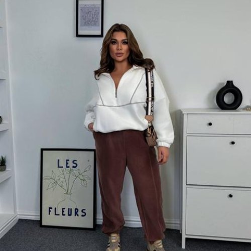 Костюм спорт Femzone (42-58) 1160 brown (зима) Femzone 1160 brown