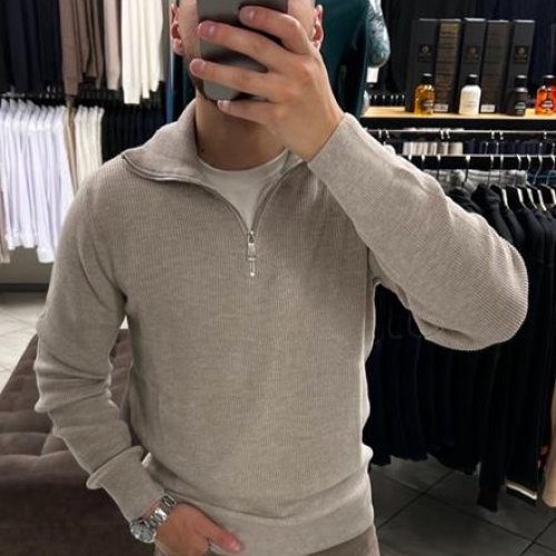 Свитер Vip Stendo (M-2XL) 5955 beige (зима) Vip Stendo 5955 beige