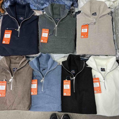 Свитер Vip Stendo (M-2XL) 5955 green (зима) Vip Stendo 5955 green