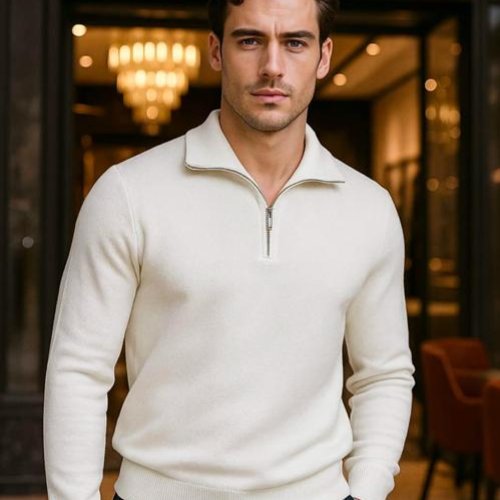 Свитер Vip Stendo (M-2XL) 5955 milk (зима) Vip Stendo 5955 milk