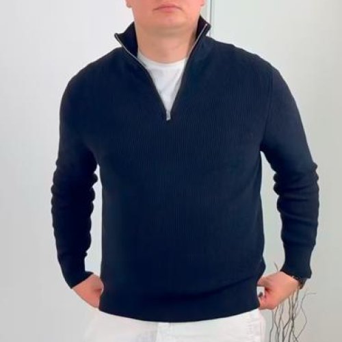 Свитер Vip Stendo (M-2XL) 5955 navy (зима) Vip Stendo 5955 navy