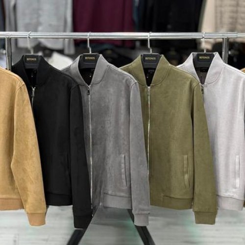 Кофта Vip Stendo (M-2XL) 72025 khaki (деми) Vip Stendo 72025 khaki