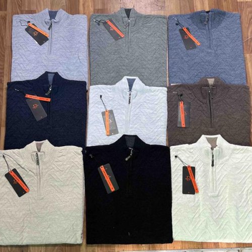 Свитер Vip Stendo (L-2XL) 73503 d.grey (зима) Vip Stendo 73503 d.grey