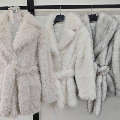 Шуба Modnulya (S-L) 812 grey (зима) Modnulya 812 grey