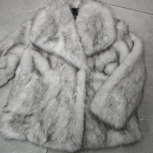 Шуба Modnulya (S-L) 836 grey (зима) Modnulya 836 grey