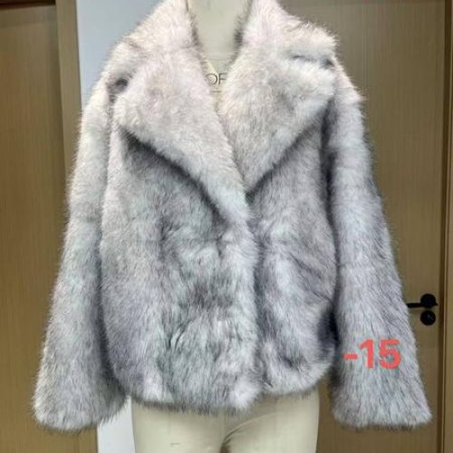 Шуба Modnulya (S-L) 8567-15 grey (зима) Modnulya 8567-15 grey