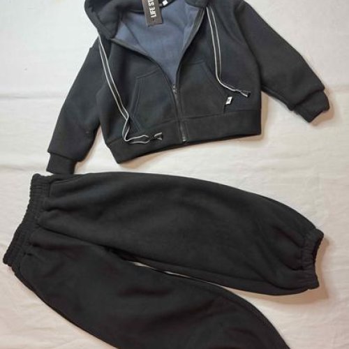 Костюм спорт Bright Harmony (134-146) B3855 black (зима) Bright Harmony B3855 black