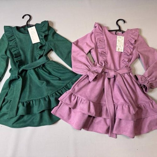 Платье Bright Harmony (110-140) BH1 green (деми) Bright Harmony BH1 green