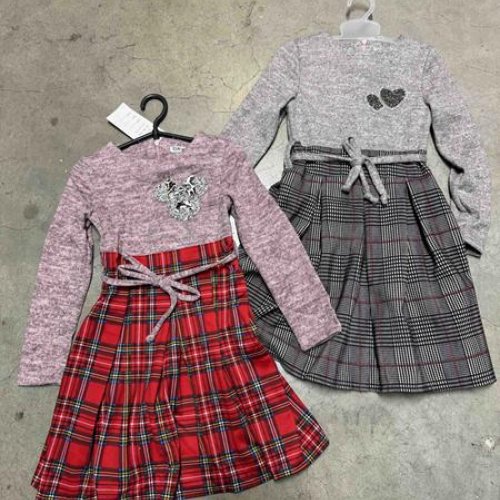 Платье Bright Harmony (116-140) BH29 grey (деми) Bright Harmony BH29 grey