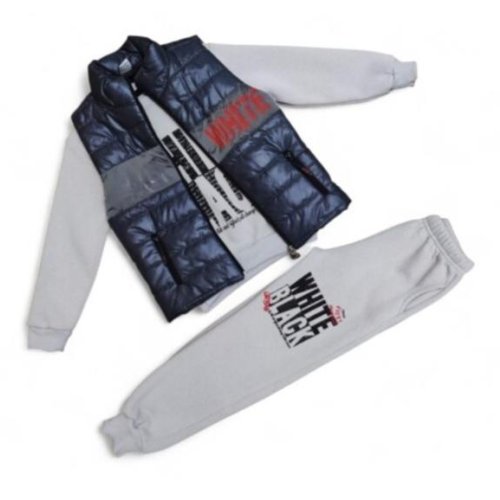 Костюм спорт Malibu2 (6-10) 2520-1 grey (зима) Malibu2 2520-1 grey