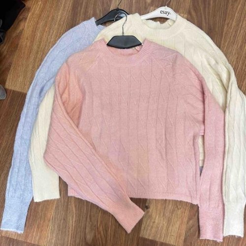 Свитер Lora (one size) LR839 pink (зима) Lora LR839 pink