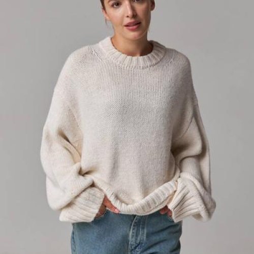 Свитер Lora (one size) LR868 l.beige (зима) Lora LR868 l.beige