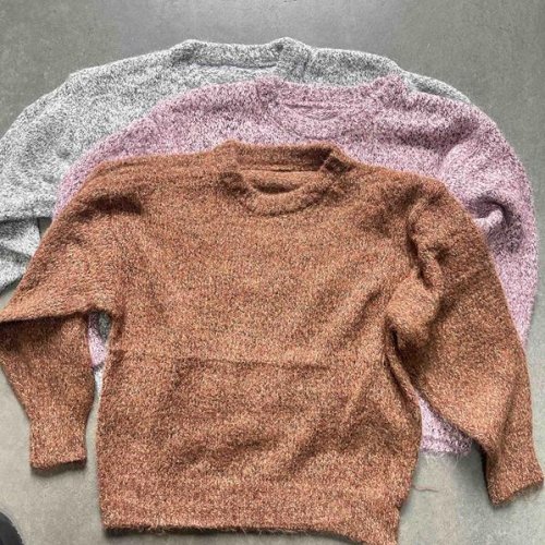 Свитер Lora (one size) LR876 grey (зима) Lora LR876 grey