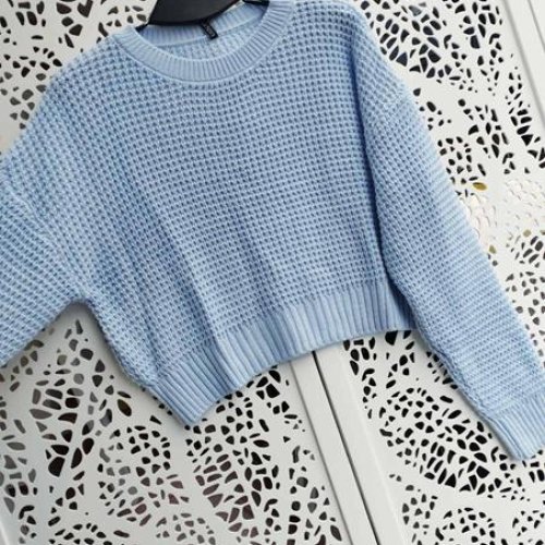 Свитер Lora (one size) LR903 l.blue (зима) Lora LR903 l.blue