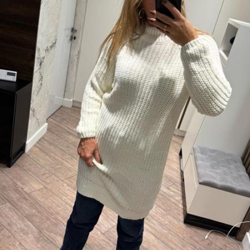 Платье Lora (one size) LR909 white (зима) Lora LR909 white