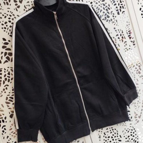 Кофта спорт Lora (44-50) LR929 black (деми) Lora LR929 black