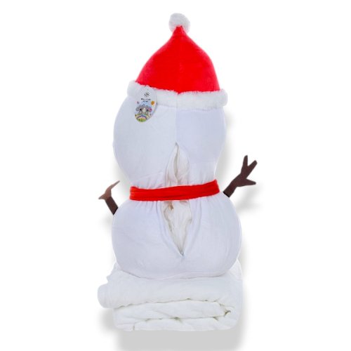 Плед Obuv OK2 (120*160) 79-9, Сніговик 50х20, плед 160х120 (деми) Obuv OK2 79-9, Сніговик 50х20, плед 160х120