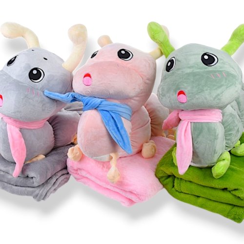 Плед Obuv OK2 (120*160) 7227 mix, Гусениця 70х30, плед 160х120 (деми) Obuv OK2 7227 mix, Гусениця 70х30, плед 160х120