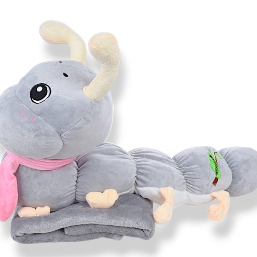 Плед Obuv OK2 (120*160) 7227 mix, Гусениця 70х30, плед 160х120 (деми) Obuv OK2 7227 mix, Гусениця 70х30, плед 160х120