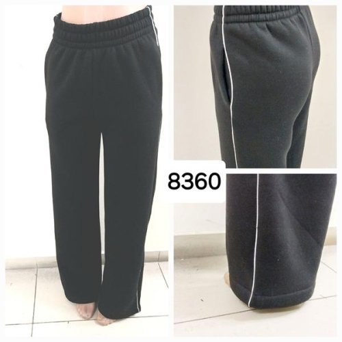 Штаны спорт Amok (42-48) 8360 black (зима) Amok 8360 black