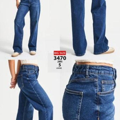 Джинсы Jeans Style (38-48) 3470-5 blue (деми) Jeans Style 3470-5 blue