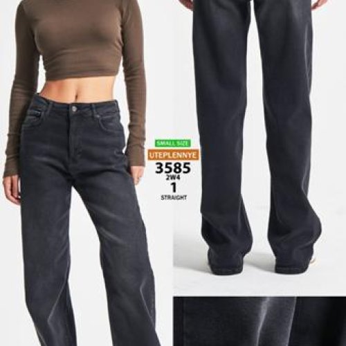 Джинсы Jeans Style (32-36) 3585-1 d.grey (зима) Jeans Style 3585-1 d.grey