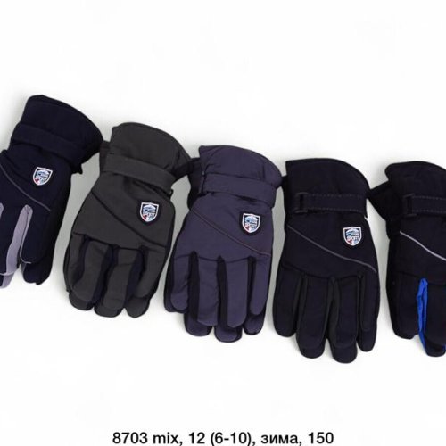 Перчатки SunnyTot (6-10) 8703 mix (зима) SunnyTot 8703 mix