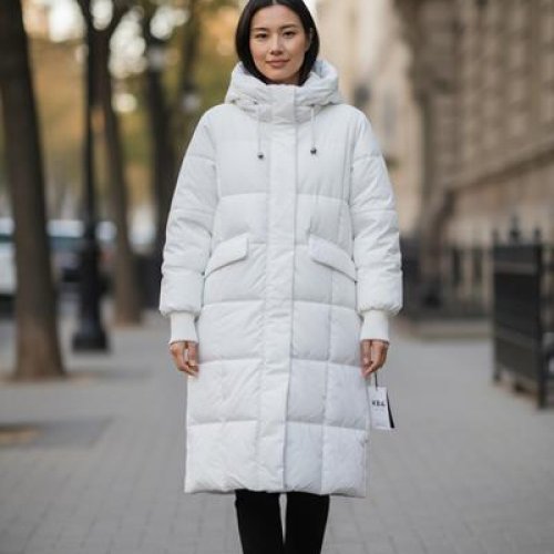 Куртка DKNSEL (42-50) 2556 white (зима) DKNSEL 2556 white