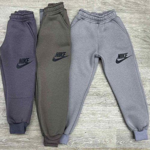 Штаны спорт MMZ (5-8) 1001-1 d.grey-black (зима) MMZ 1001-1 d.grey-black