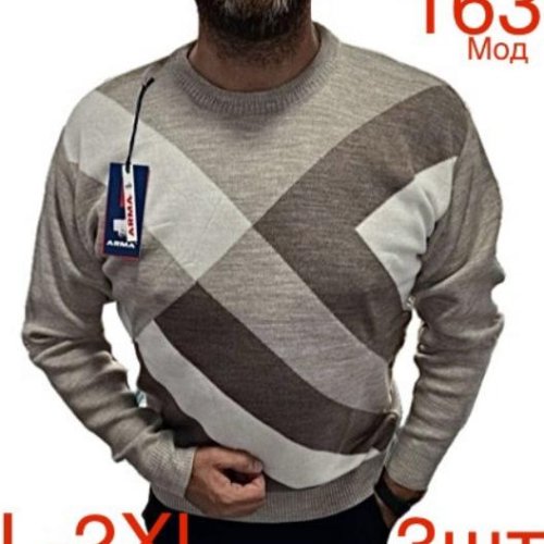 Свитер Надийка (L-2XL) ND445-163 beige (зима) Надийка ND445-163 beige