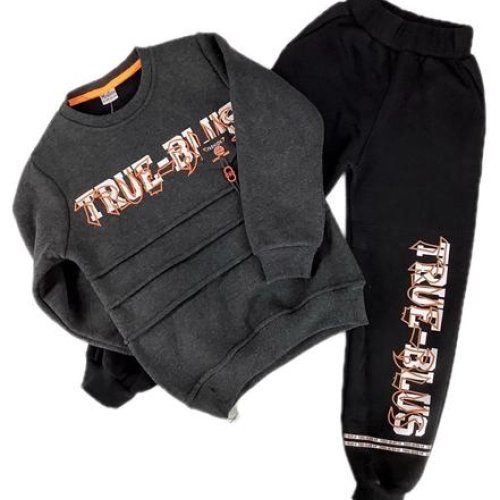 Костюм спорт Надийка (5-8) ND498-300 d.grey (зима) Надийка ND498-300 d.grey