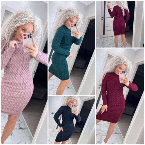 Платье Sevim (42-50) SV1116 mix (зима) Sevim SV1116 mix