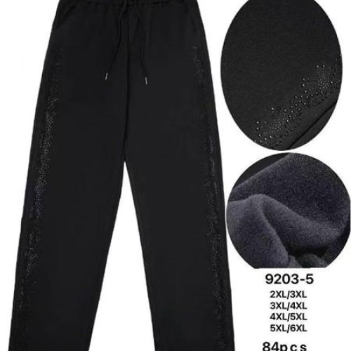 Штаны Hoan (2XL-6XL) 9203-5 black (зима) Hoan 9203-5 black