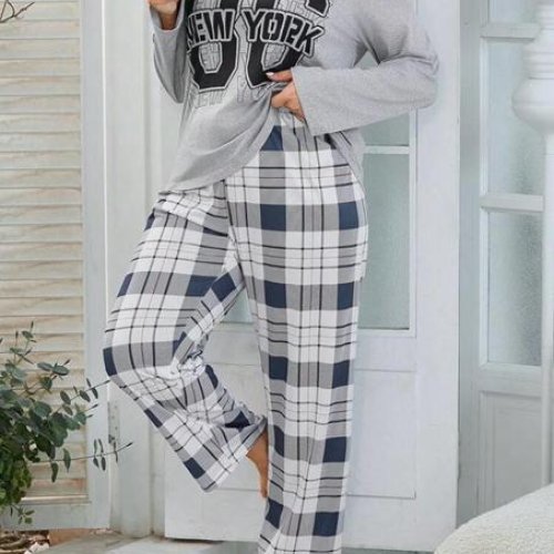 Пижама Brilliant (XL-5XL) B500043 grey (деми) Brilliant B500043 grey