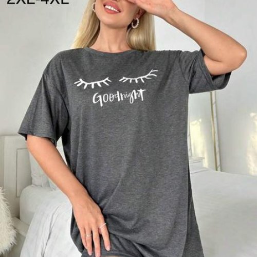 Туника Brilliant (2XL-4XL) B6633 grey (лето) Brilliant B6633 grey