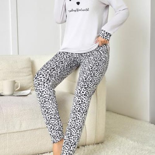 Пижама Brilliant (50-58) B70139 grey (зима) Brilliant B70139 grey