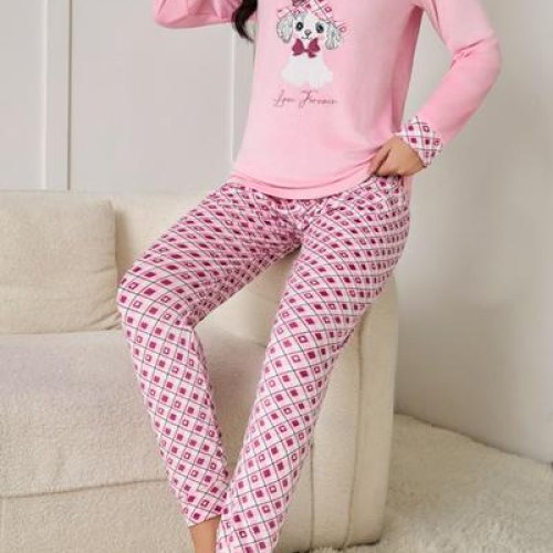 Пижама Brilliant (50-58) B70143 pink (зима) Brilliant B70143 pink