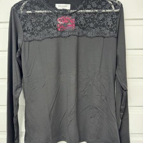 Свитер Brilliant (S-2XL) B7022 black (деми) Brilliant B7022 black